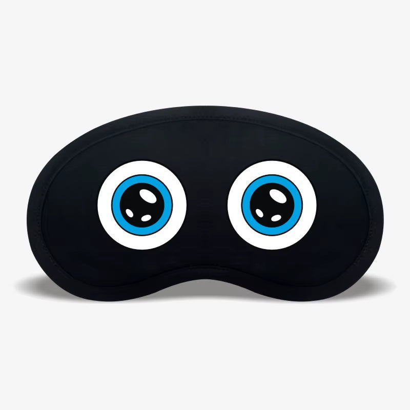 2023 Cartoon Sleep Eye Mask Cute Funny Eye Cover Sleeping Mask Kids Eye Shade Band Blindfolds Sleep Aids Travel Rest Eye Patch