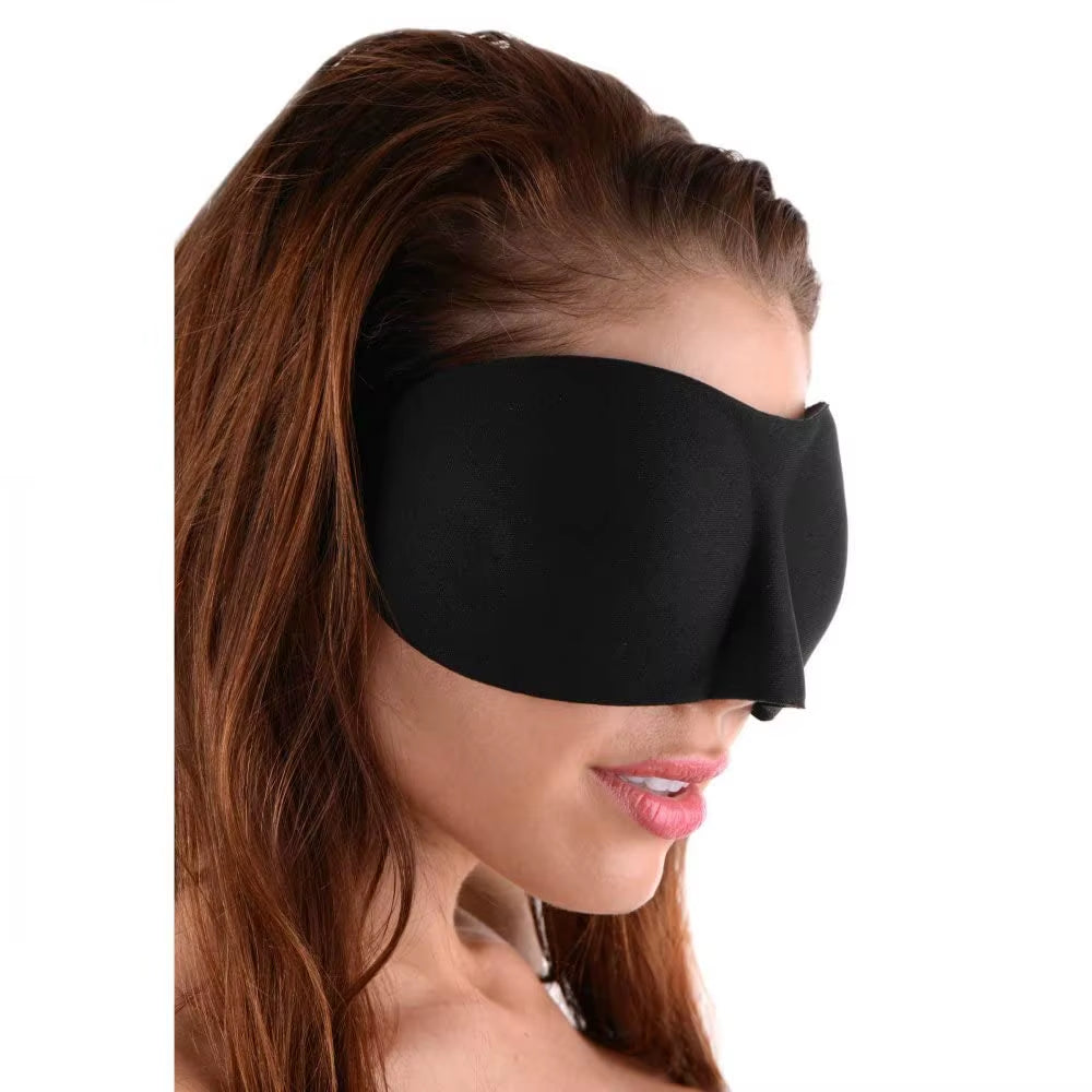 Comfortable Lightweight Eye Cover Soft 3D Contoured Sleeping Mask Breathable Eye Shade for Men and Women Night Travel Rest Aid