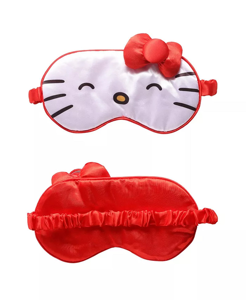 Sleep Mask Official License, Satin Eye Mask for Sleeping with 3D Bow, Sanrio Gifts