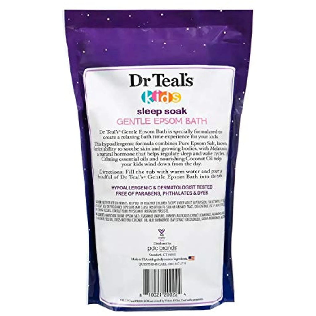 Kids Sleep Soak Gentle Epsom Bath, 2 Lbs (2 Pack) (Bundle)