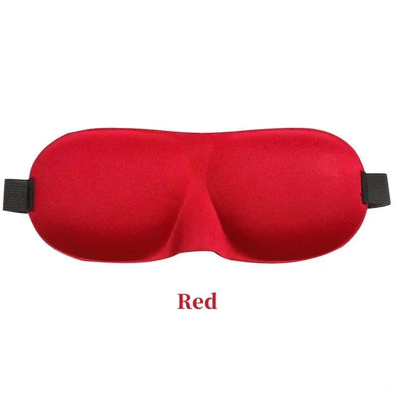 Comfortable Lightweight Eye Cover Soft 3D Contoured Sleeping Mask Breathable Eye Shade for Men and Women Night Travel Rest Aid