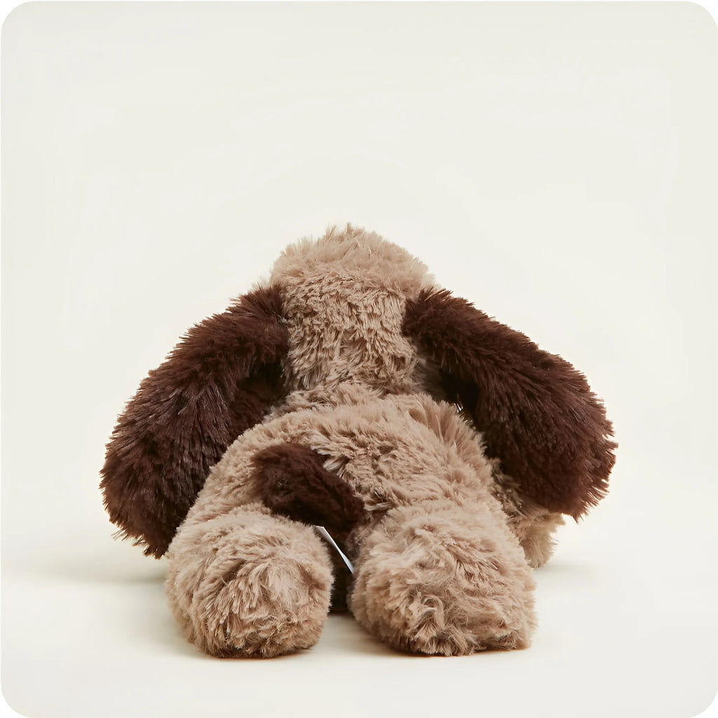 Microwavable French Lavender Scented Plush Brown Dog