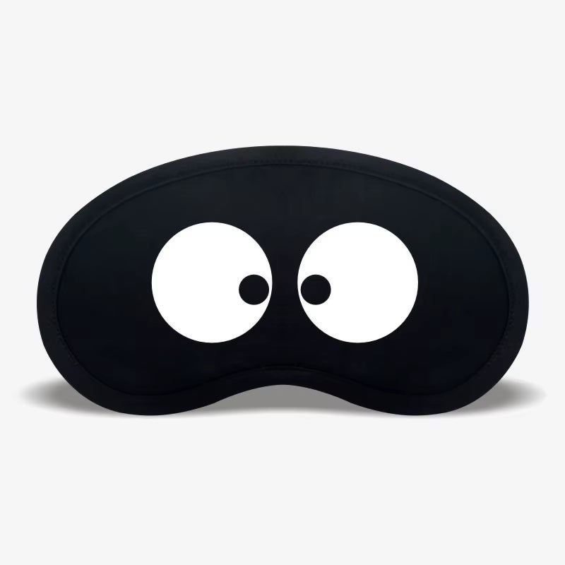 2023 Cartoon Sleep Eye Mask Cute Funny Eye Cover Sleeping Mask Kids Eye Shade Band Blindfolds Sleep Aids Travel Rest Eye Patch