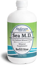 Anderson'S Sea M.D. Ionic Electrolyte Magnesium Supplement, 18.6 Fl Oz, 60 Servings