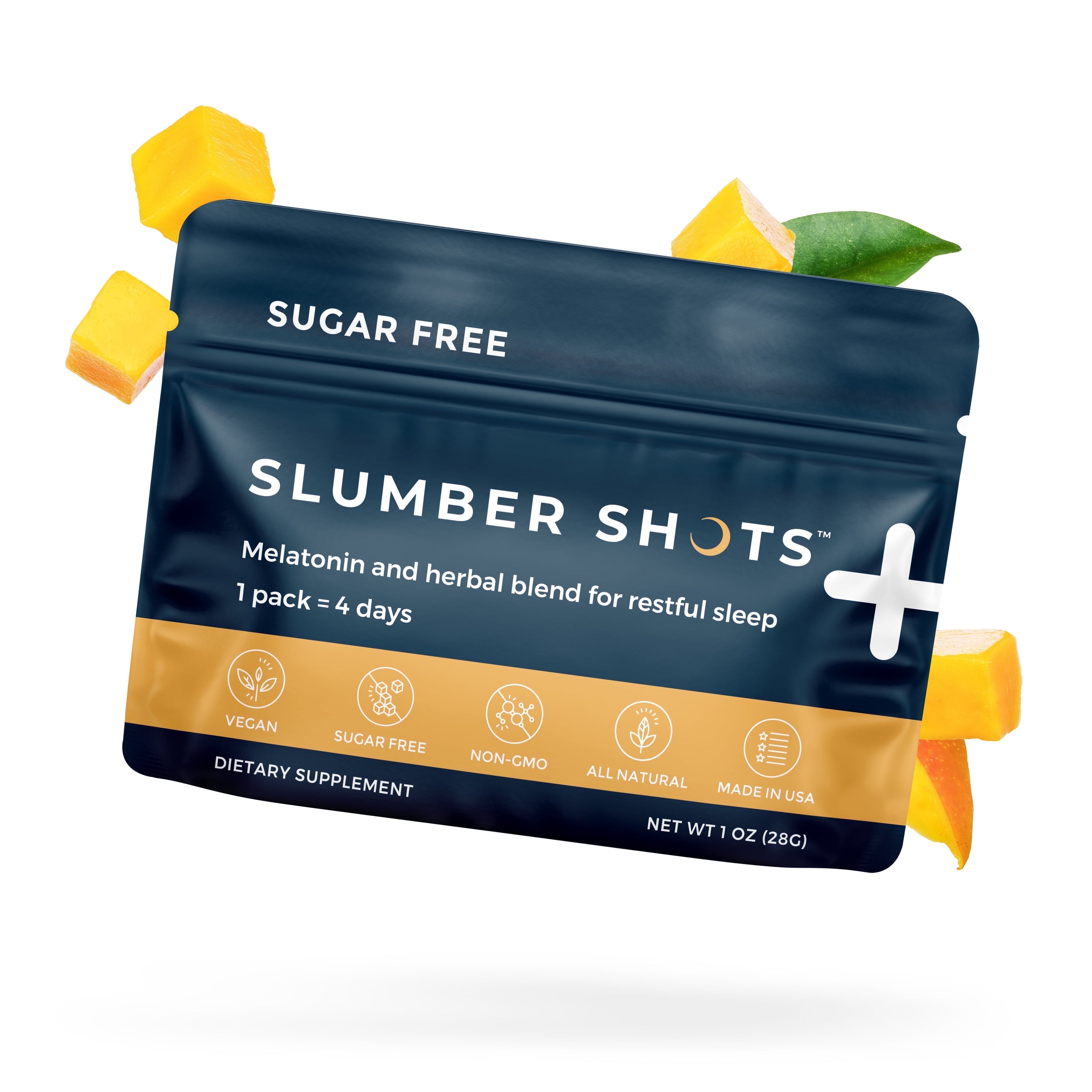 Sleep Aid Gummies, 12-Pack, Mango Flavor