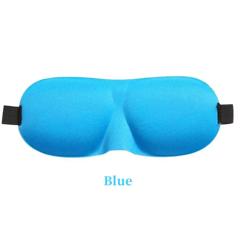 Comfortable Lightweight Eye Cover Soft 3D Contoured Sleeping Mask Breathable Eye Shade for Men and Women Night Travel Rest Aid