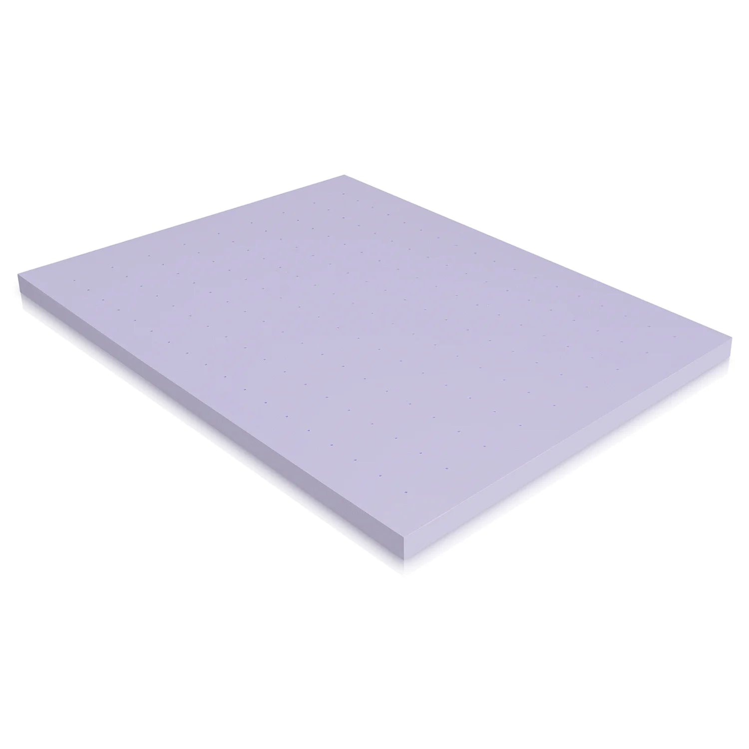 3 Inch King Memory Foam Mattress Topper, Relaxing Infused Lavender Scent, Extra Soft, Ventilated Air Flow