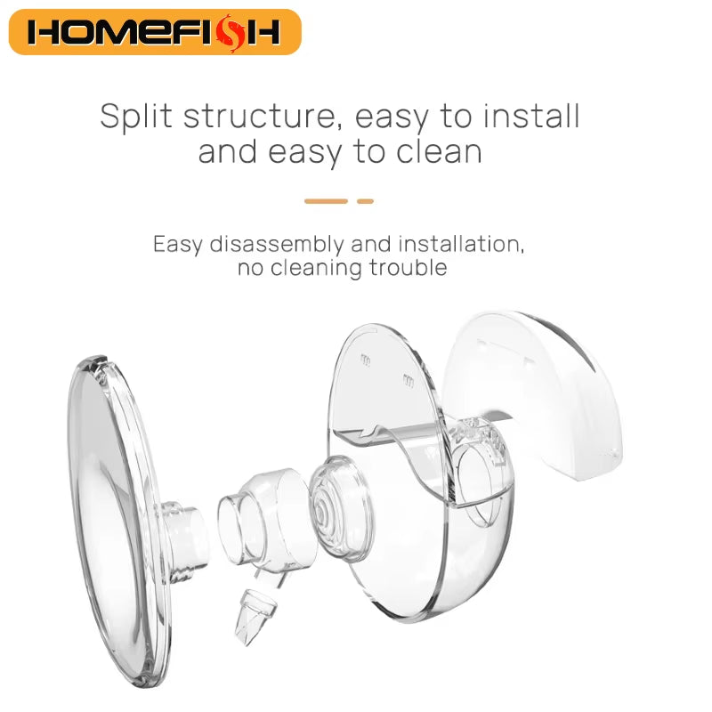 Wearable Electric Breast Pump Hands Free Electric Portable Breast Pump Bpa-Free with LED Display 4 Modes & 12 Levels