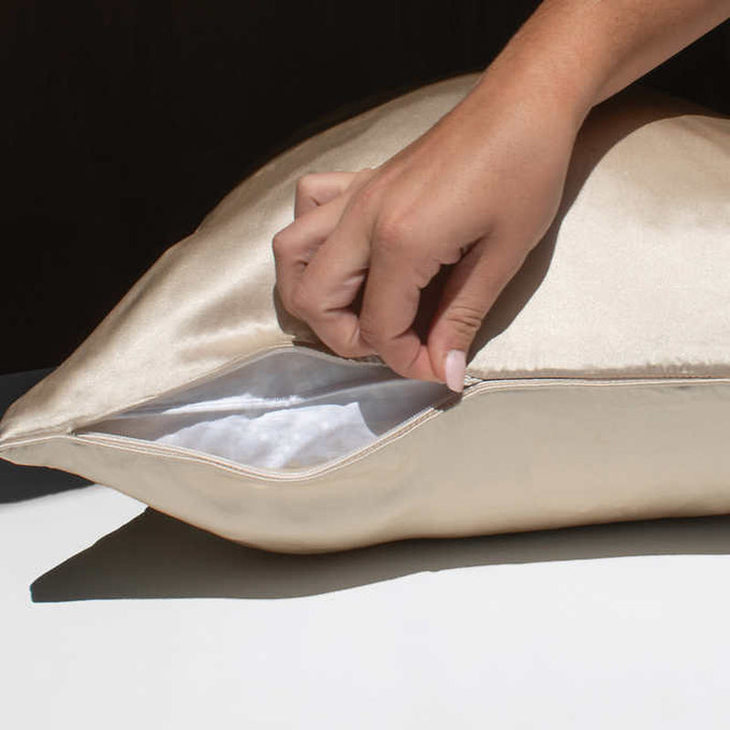 100% Mulberry Silk Pillowcase Christmas Gifts for Hair and Skin with Zipper