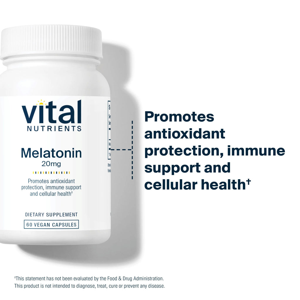 - Melatonin (Melatonina) - Sleeping Aid - Supports the Body'S Natural Sleep Cycle - 60 Capsules per Bottle - 20Mg