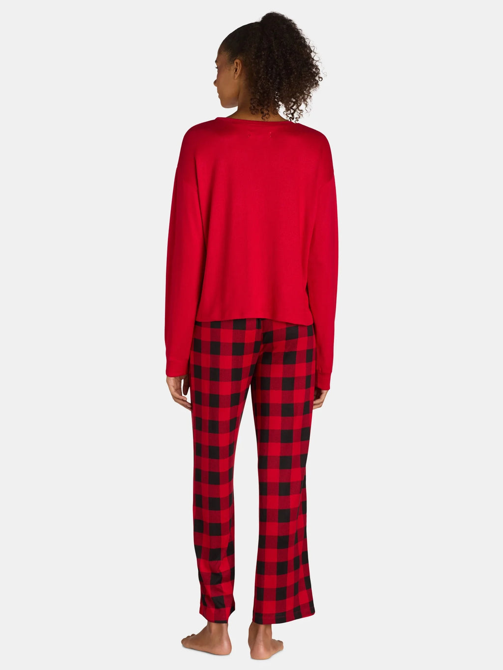 Santa Baby Women'S Sleep Tee and Pants Set, 2-Piece, Sizes S-3X