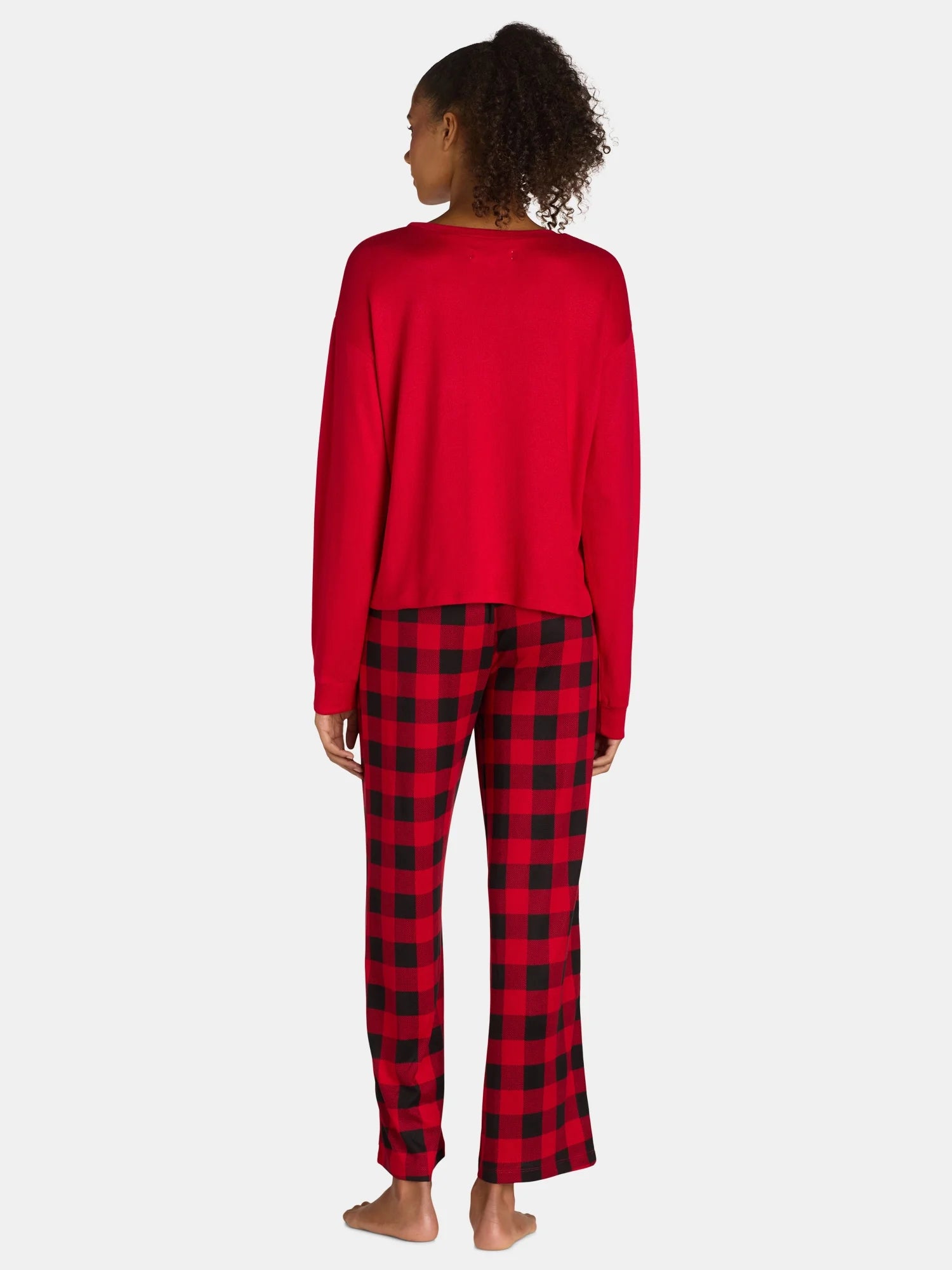 Santa Baby Women'S Sleep Tee and Pants Set, 2-Piece, Sizes S-3X