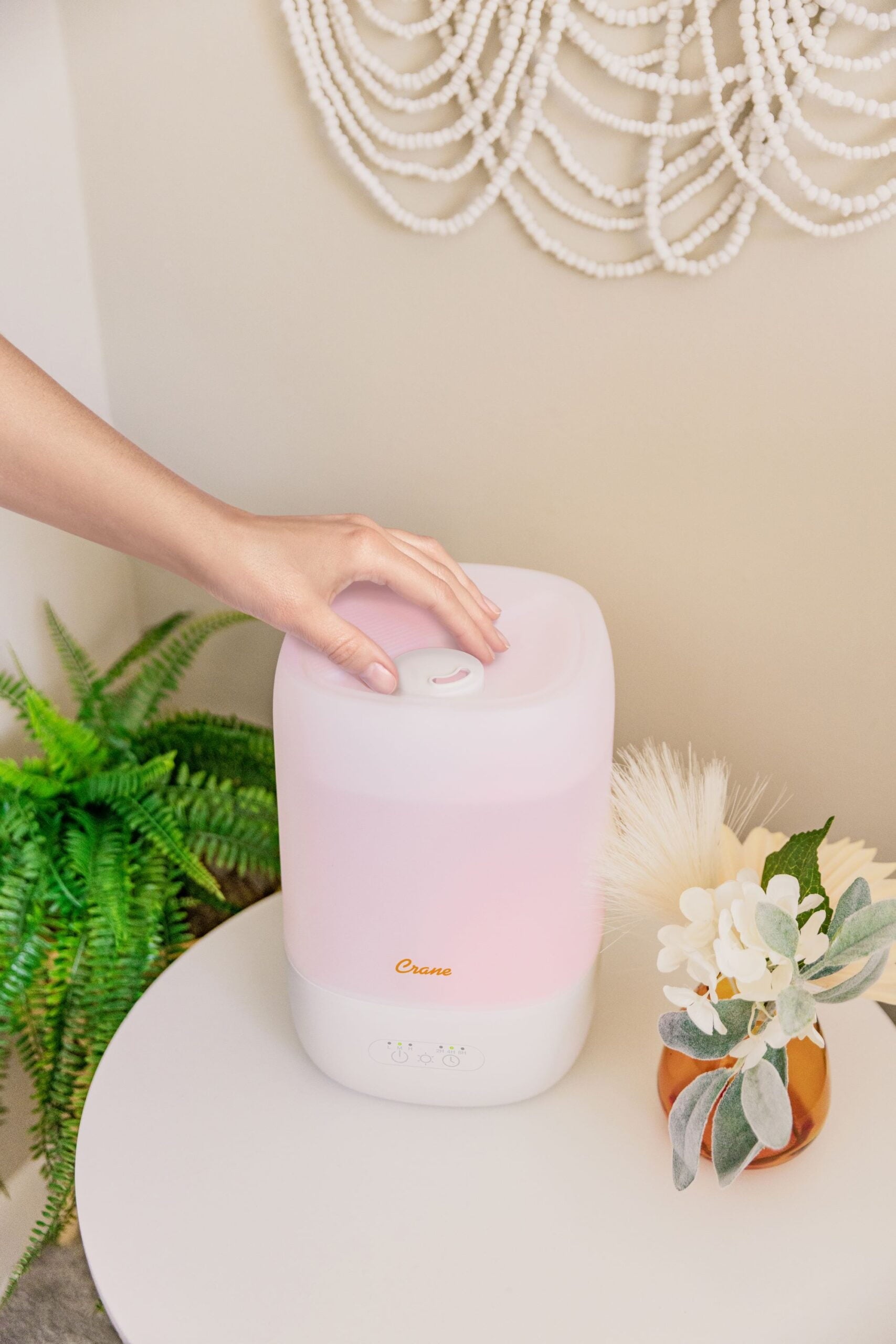 Top Fill Cool Mist Humidifier - 1 Gallon with Sleep Support Light & Essential Oil Tray