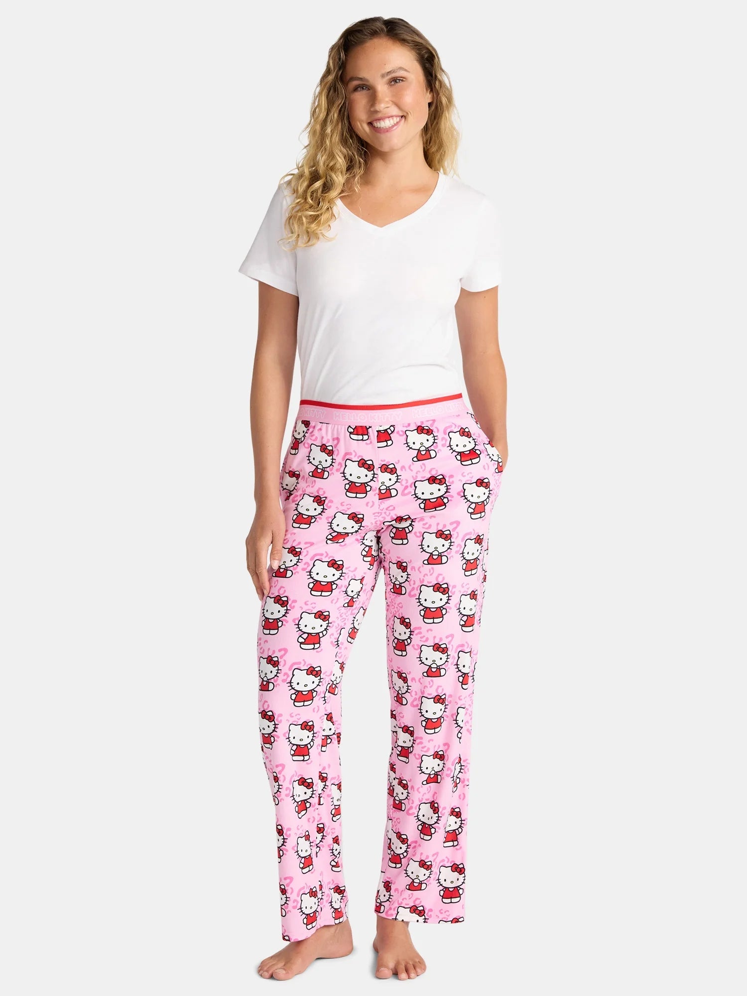 Women'S and Women'S plus Print Velour Sleep Pants, Sizes XS-3X