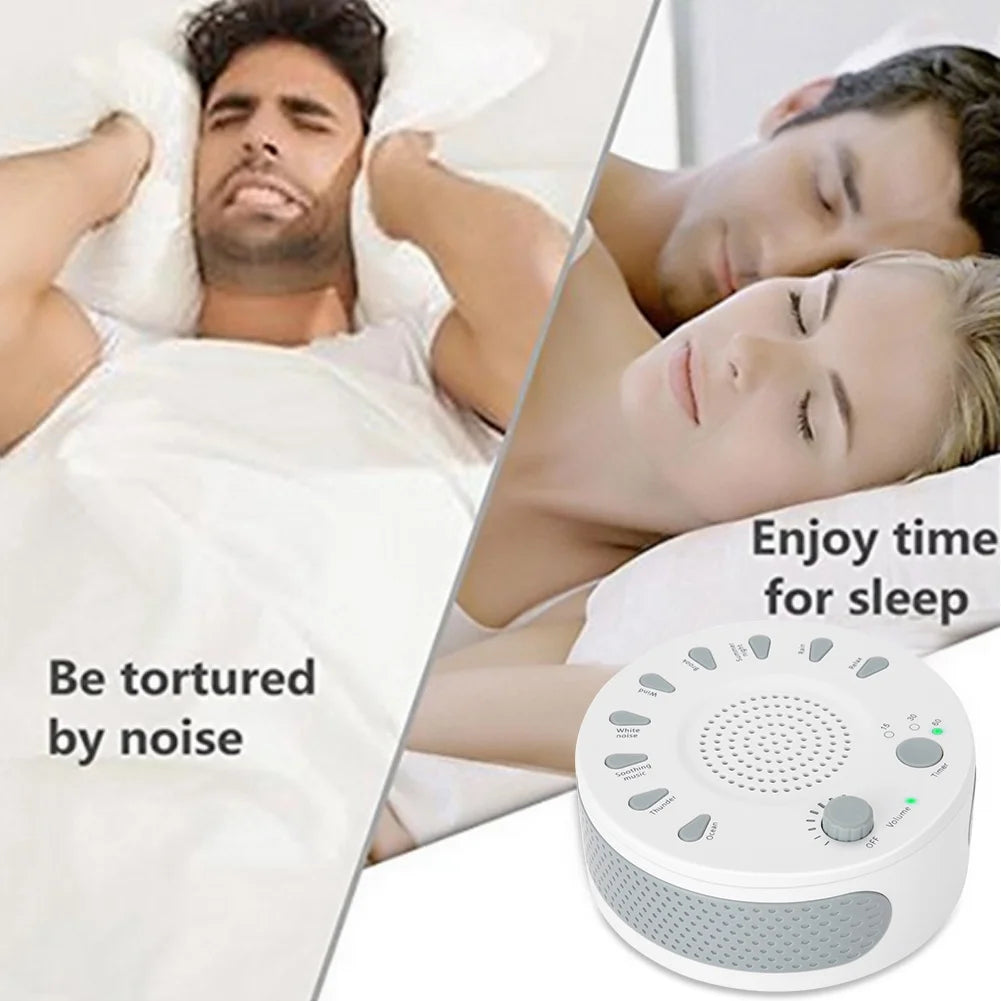 White Noise Sleep Relax Sound Spa Baby Relaxation Soothing Aid Machine