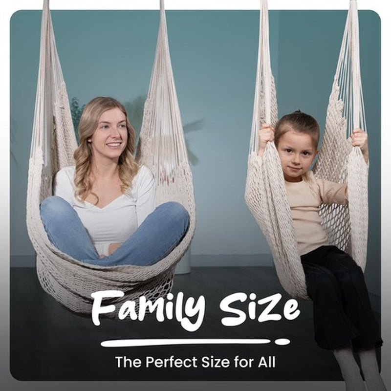 Abby & Noah Autism Sensory Swing for Adults & Kids - Cozy Cocoon Outdoor Indo...