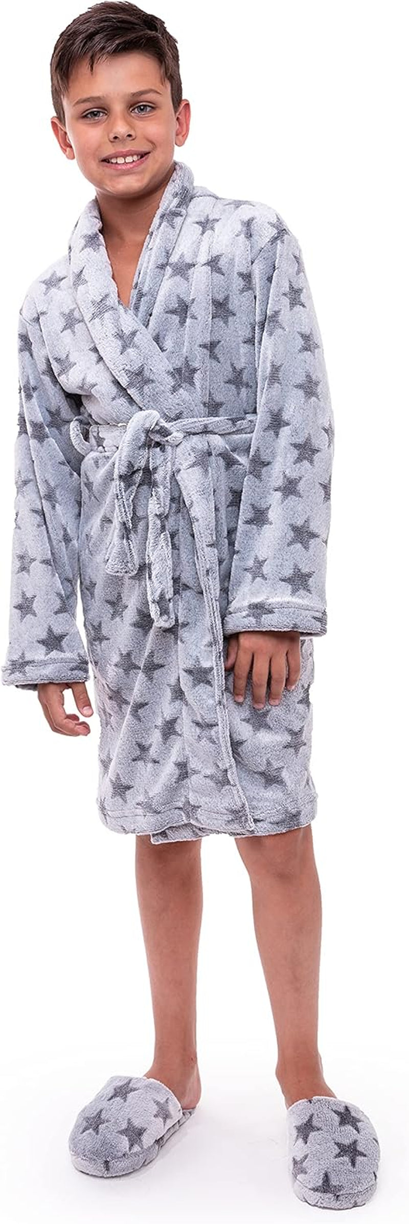 Pajamas Boys Robes for Kids | Fleece Pajama Bathrobes for Boys Sleep and Lounge