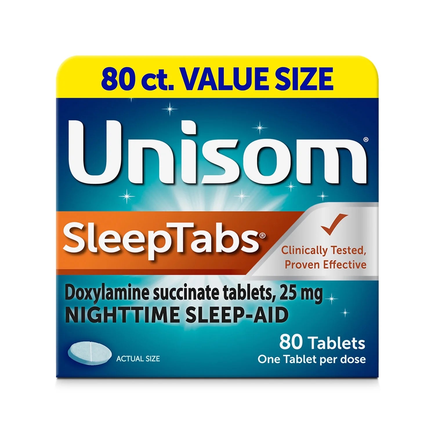 Sleeptabs Doxylamine Succinate Tablets 80Ct