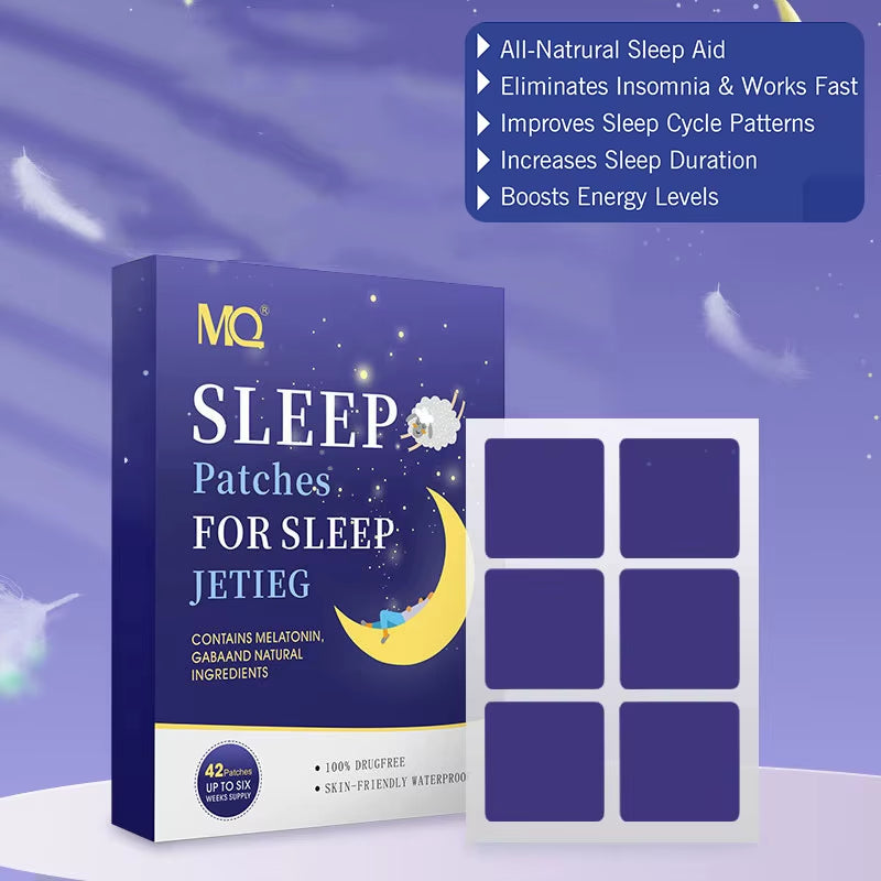 Sleep Aid Plaster Relieve Stress Anxiety Decompression Headache Neurasthenia Difficulty Falling Asleep Improve Insomnia Patches