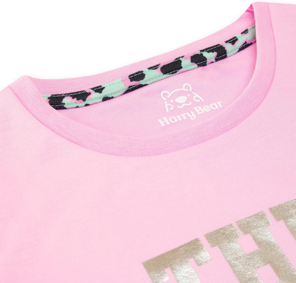 Girls Pajamas Sleep Slogan