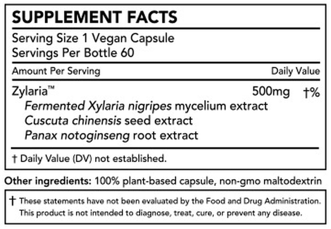 Sleepboost™, Sleep Support and Anti-Anxiety Supplement, Glutamic Acid and GABA Activation, Xylaria Nigripes, 60 Capsules