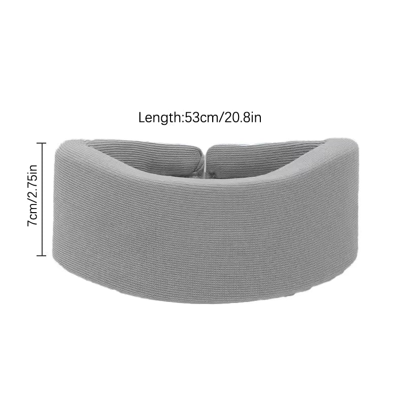 1 Pack Neck Support Adjustable Neck Support Cervical Sponge Neck Protector for Sleep Relief Neck Pain Breathable Neck Support